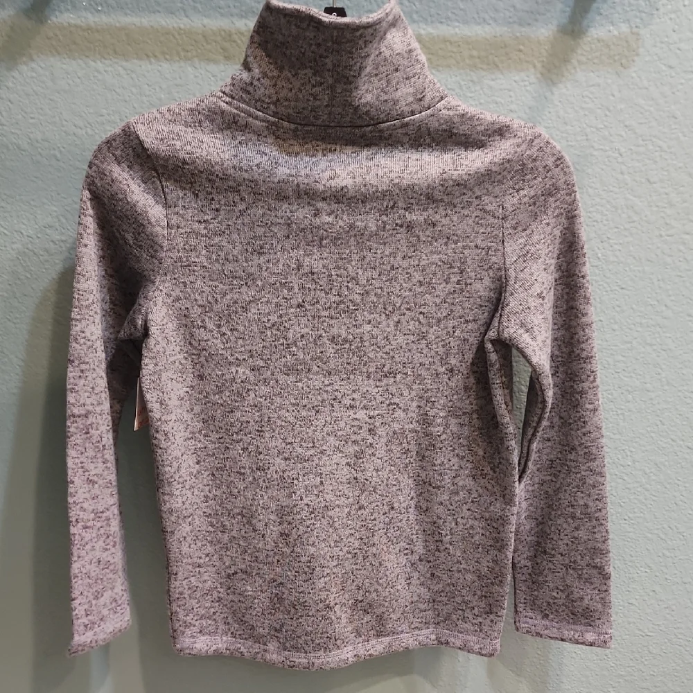 Jumping Beans Cowl Neck Sweater Grey Size 8